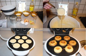 Donutmaker- mini Donuts, donat nasil yapilir, makinede donat yapimi ve tarifi