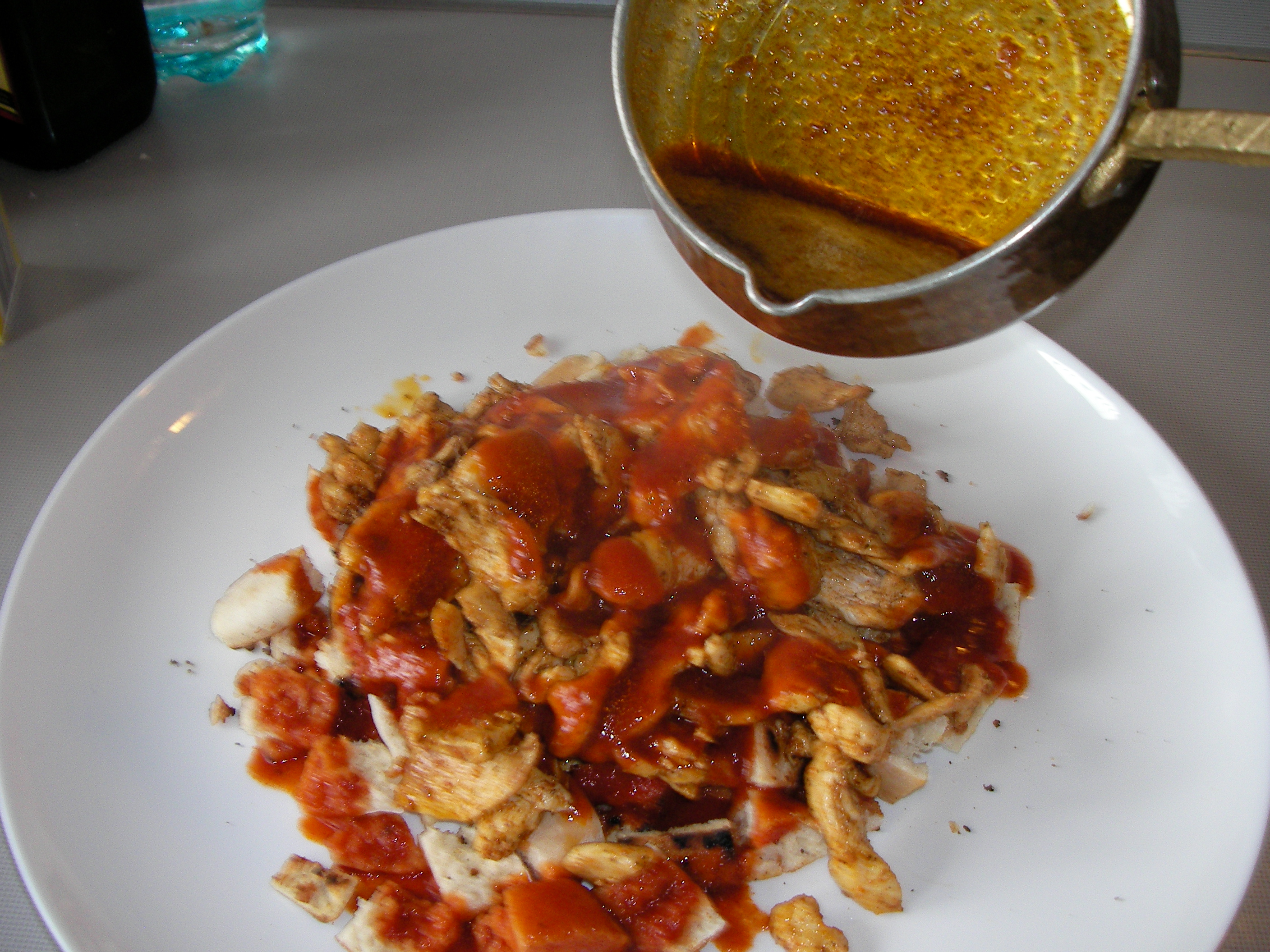 pratik Ev yapimi Tavuk Iskender Nur Mutfağı