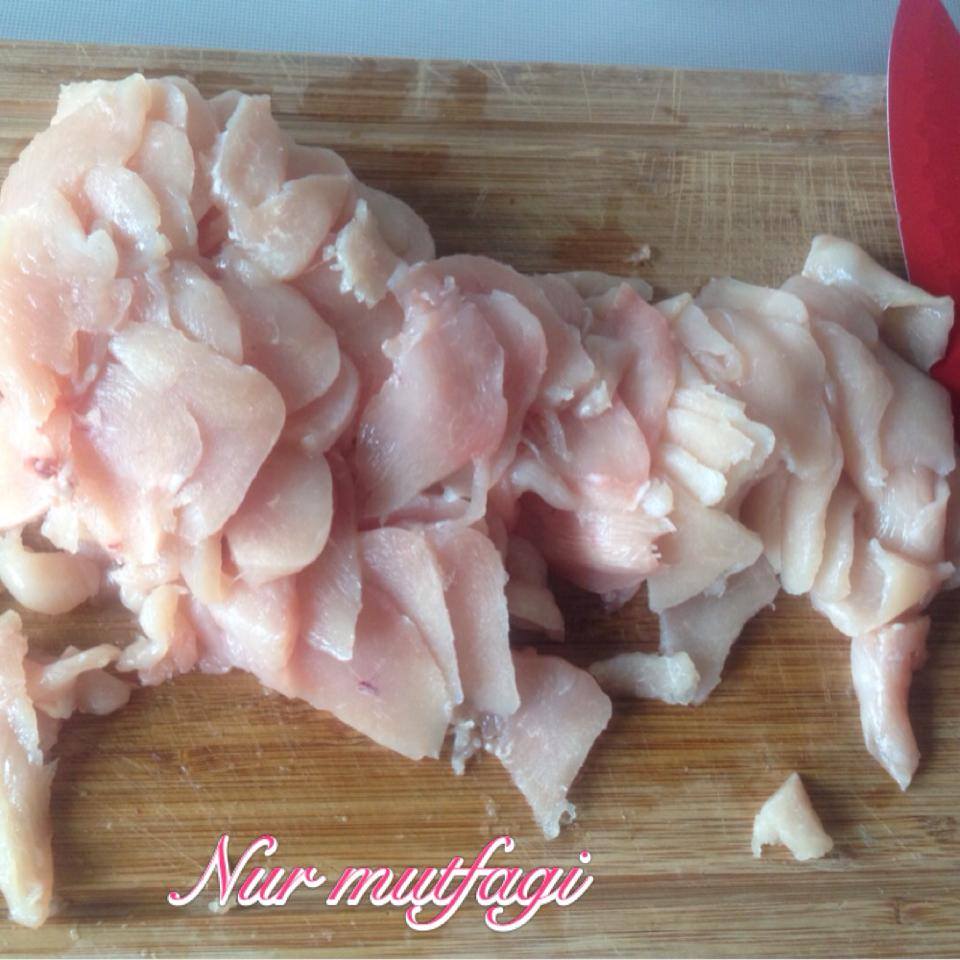 Ev yapimi Tavuk Döner tarifi Nur Mutfağı