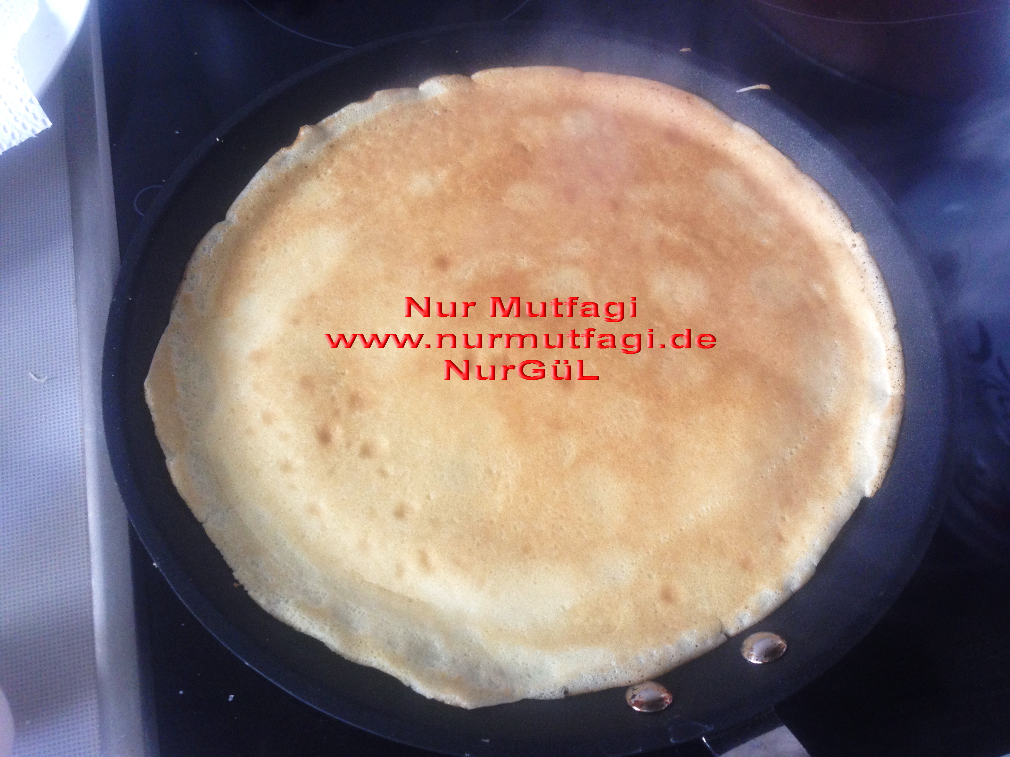 KREP BÖREK kiymali peynirli yumurtali Krepten Börek Nur Mutfağı