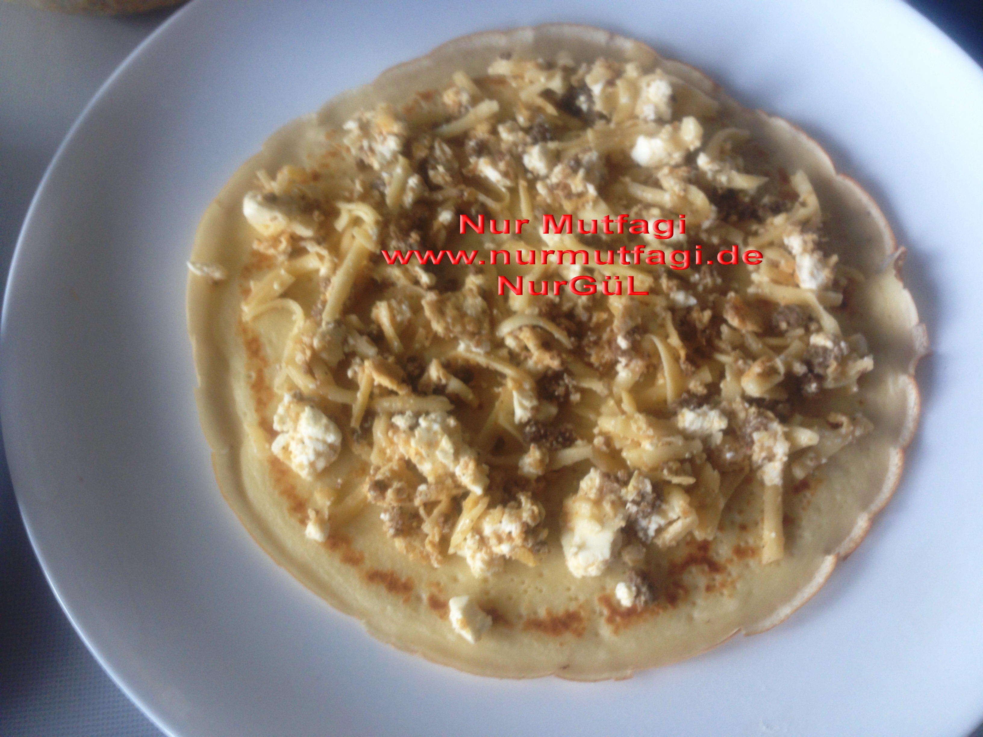 KREP BÖREK kiymali peynirli yumurtali Krepten Börek Nur Mutfağı
