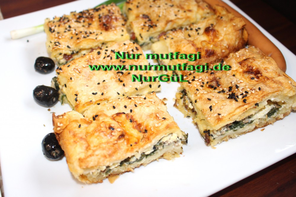 yufkadan ispanakli börek tarifi