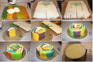 5 renkli gökkusagi pastasi regenbogen torte set 4 (32)