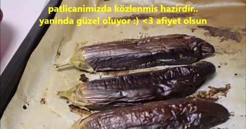 patlican firinda nasil kozlenir firinda patlican kozlemesi nur mutfagi