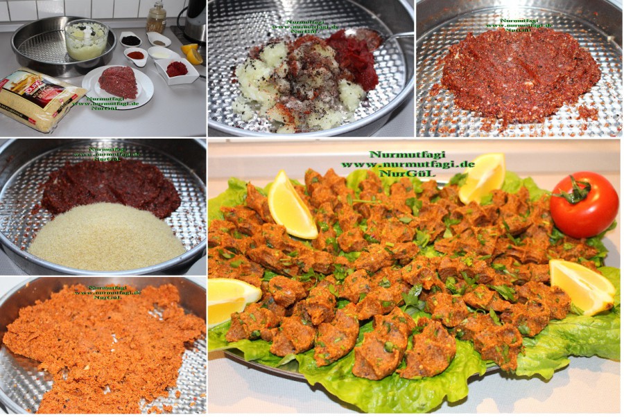 çiğköfte dürüm nasıl yapılır
