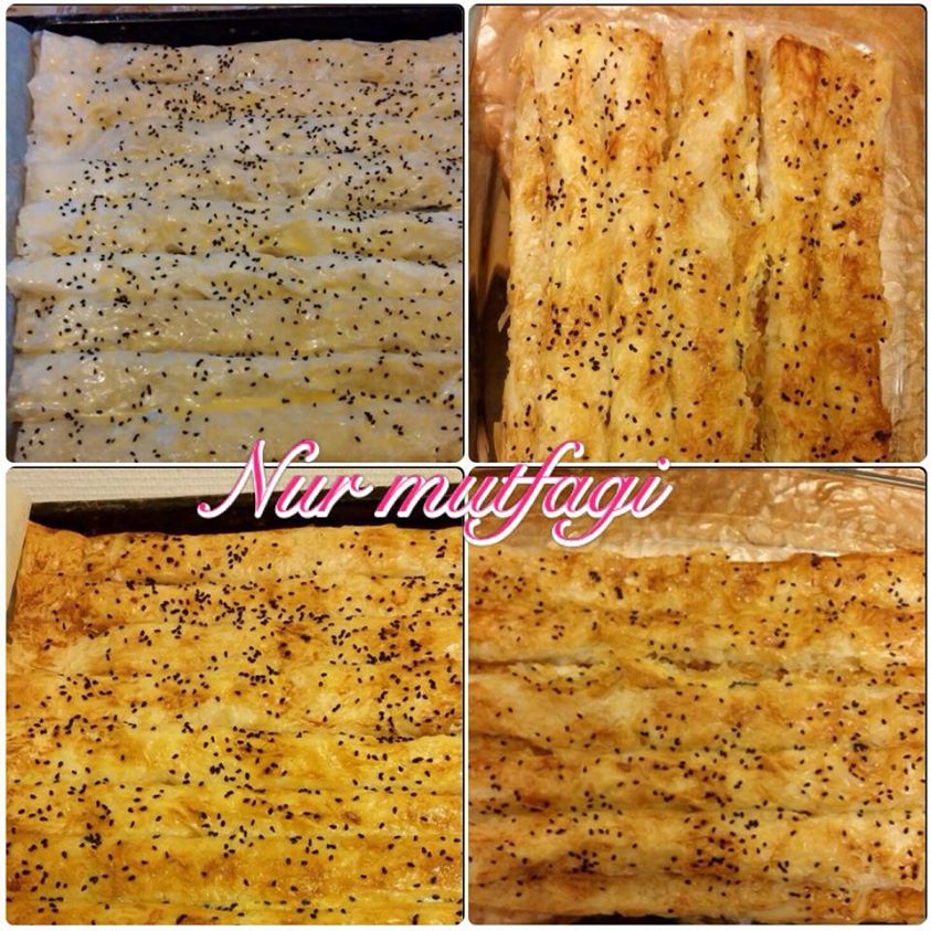 Baklavalik yufkadan patatesli Börek tarifi Nur Mutfağı