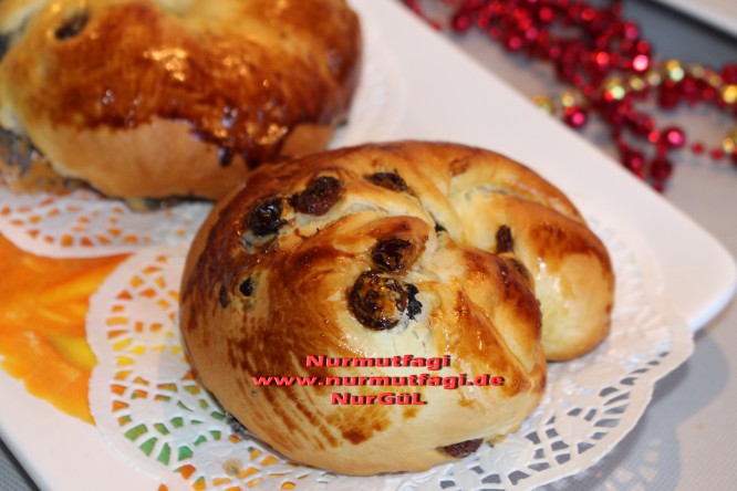 hefezopf 3 cesit cörek tarifi paskalya cöregi findikli nutellali ...