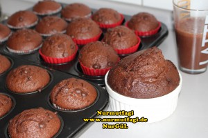 damla cikolatali kakalolu yumusacik muffin, cupcake