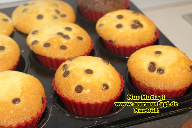 Cikolatali Muffin TopKek tarifi | Nur Mutfağı