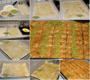 fistikli baklava, cevizli baklava, hazir yufka ile baklava nasil yapilir, citir baklava tarifi (3)