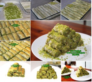 fistikli sarma - antep fistikli dolama - fistikli dürüm baklava tarifi (11)set