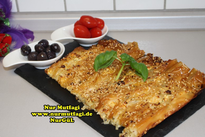 pileli börek büzgülü börek hazir yufkadan citir börek tarifi (19