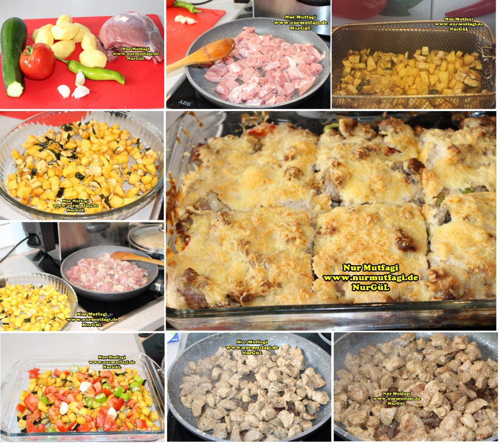 Firinda Besamel soslu Hindi Kebabi tarifi Nur Kebabi Nur Mutfağı