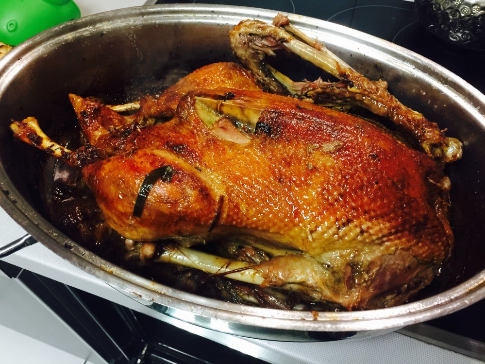 Fırında kaz nasıl kızartılır tarifi Nur Mutfağı