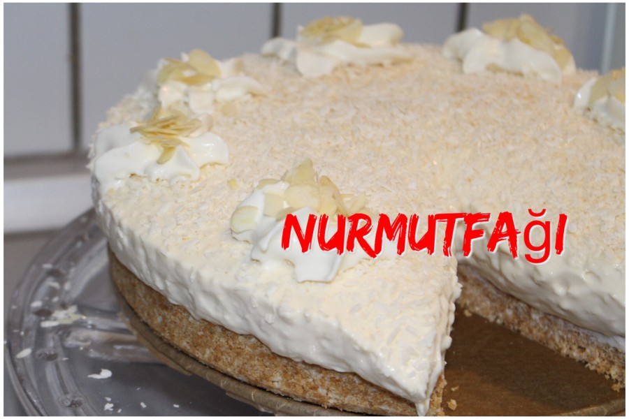 kokos cheesecake ohne backen, pismeyen cizkek tarifi
