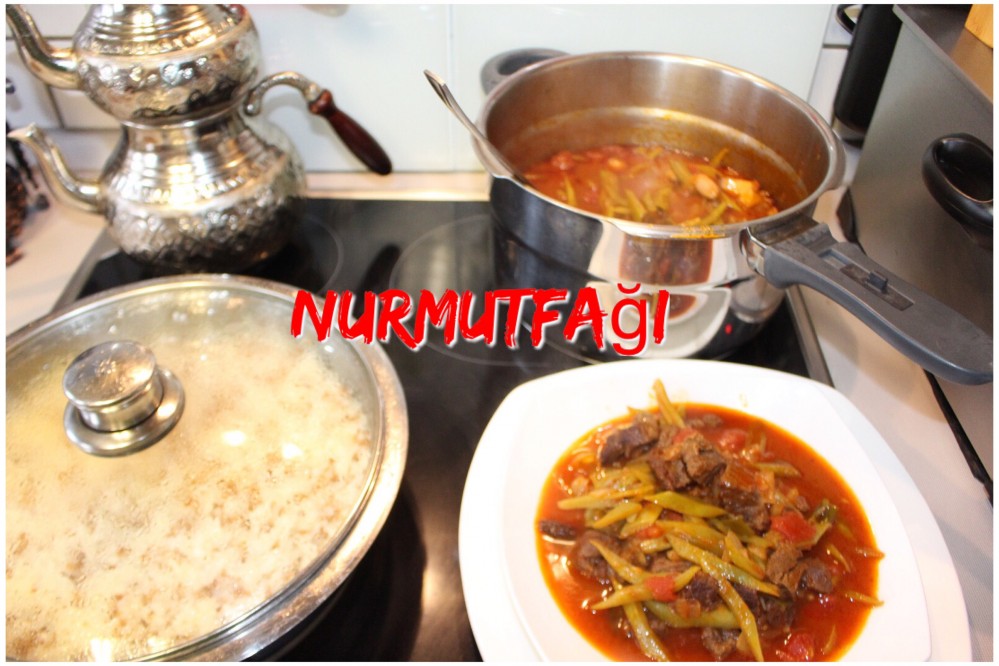 taze yesil fasülye yemegi tarifi, ayse kadin fasulye yemegi nasil