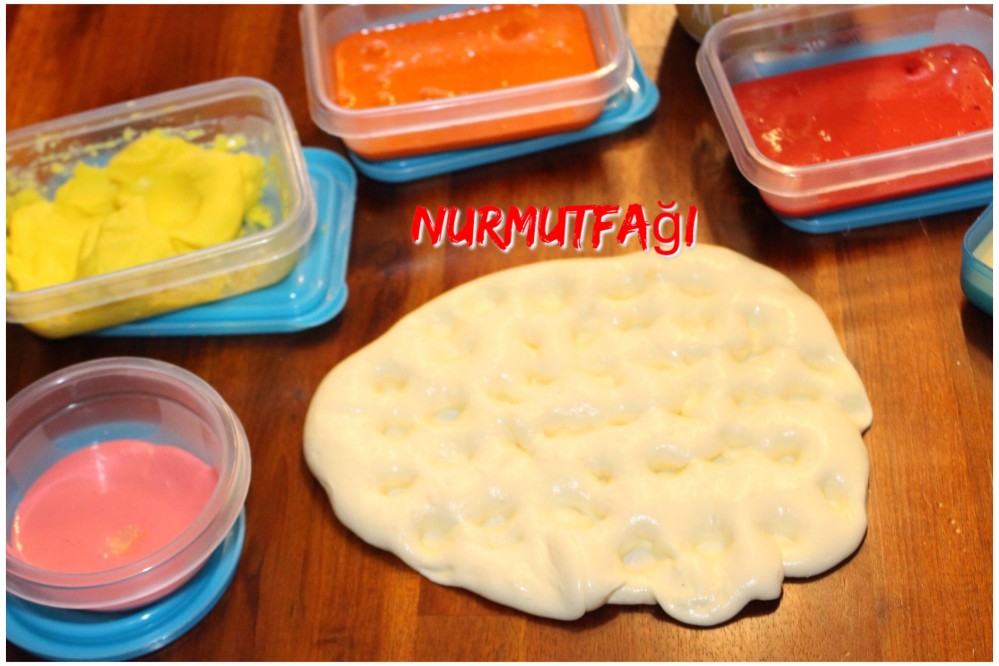 butter schleim, pudingli slime tarifi