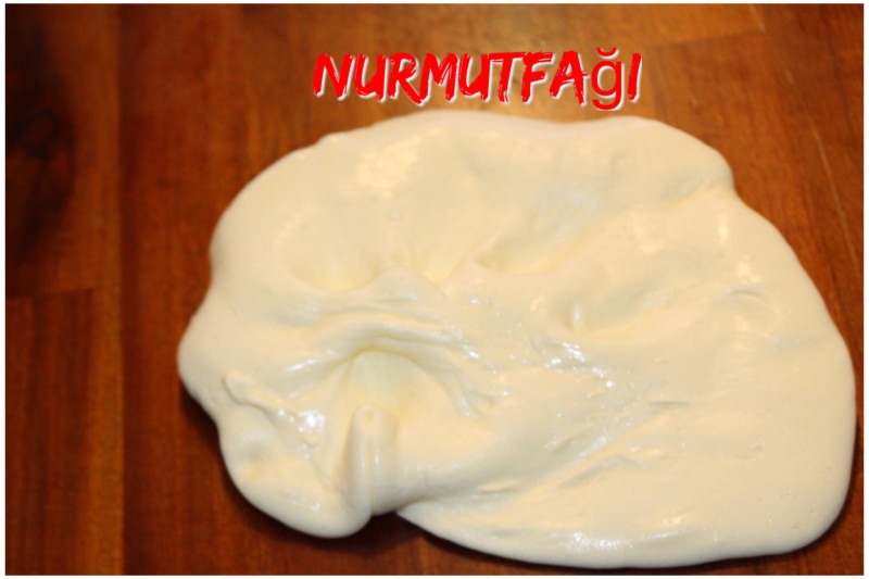 butter schleim, pudingli slime tarifi