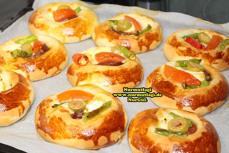 kcicek pogaca, gül pogaca, pizza pogaca, karniyarik pogaca, bir