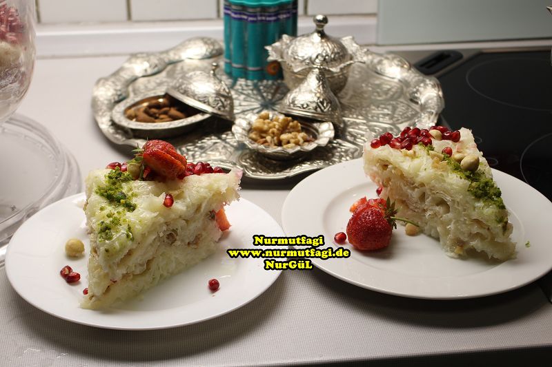 güllac nasil yapilir, ramazan tatlisi güllac tarifi, sütlü tatli (26)