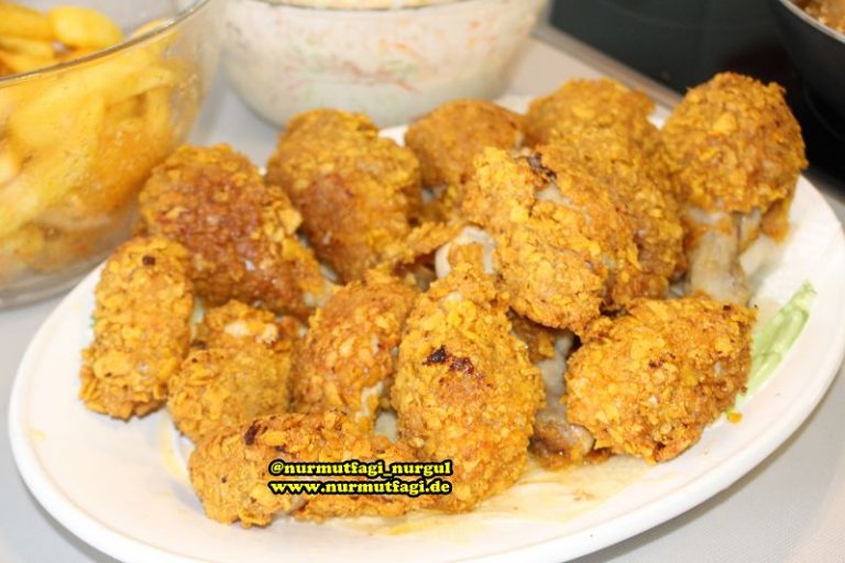 Kfc Tavuk nasil yapilir tarifi, ev yapimi citir KFC tavuk tarifi Nur