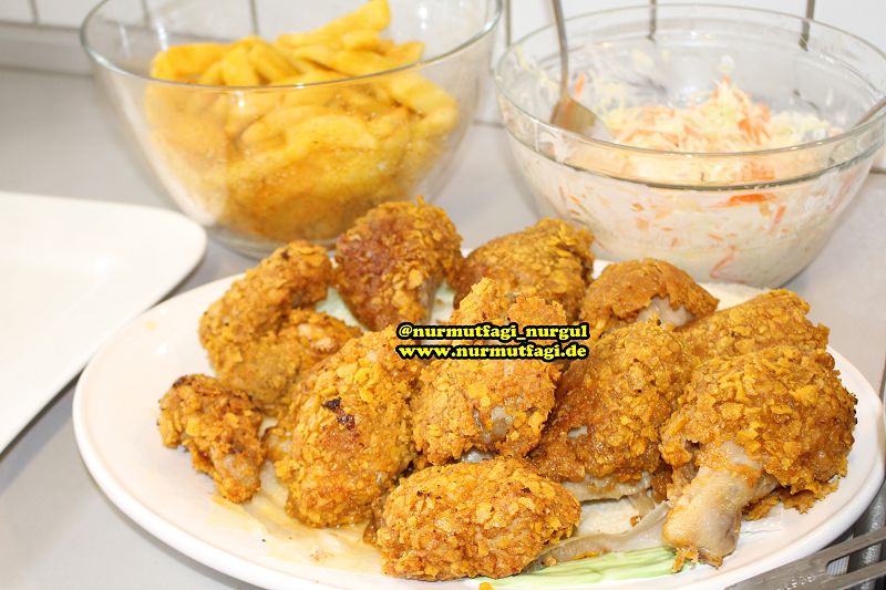 kfc tavuk nasil yapilir tarifi, ev usulü en lezzetli citir kfc tavuk tarifi (29)