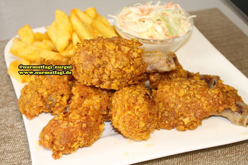kfc tavuk nasil yapilir tarifi, ev usulü en lezzetli citir kfc tavuk tarifi (39)