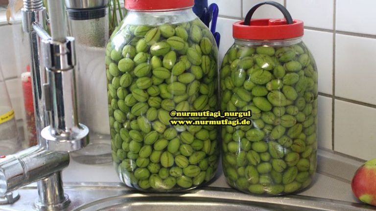 Kirma Yesil Zeytin nasil yapilir tarifi, kirma zeytin tarifi Nur Mutfağı