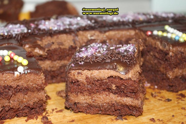 Cikolatali Mousse kremali Yas pasta tarifi, dogum günü pastasi Nur