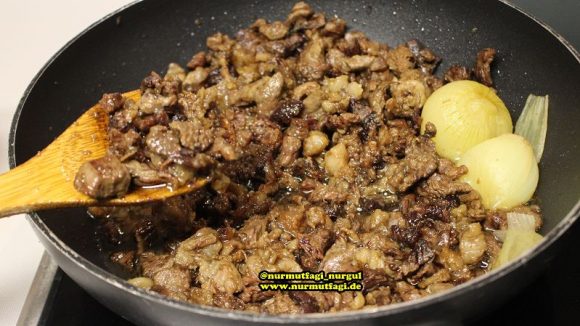 KURBAN KAVURMA TARIFI; KISLIK ET KAVURMASI Nur Mutfağı