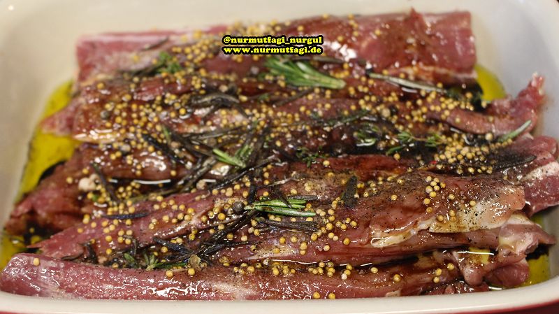 kuzu file, kuzu et marine tarifi, dip soslar esliginde enfes bir menü