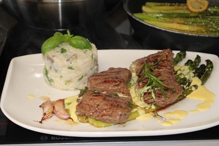 MANTARLI RISOTTO TARIFI; ENFES BIR MENÜ ESLIGINDE; biftek nasil