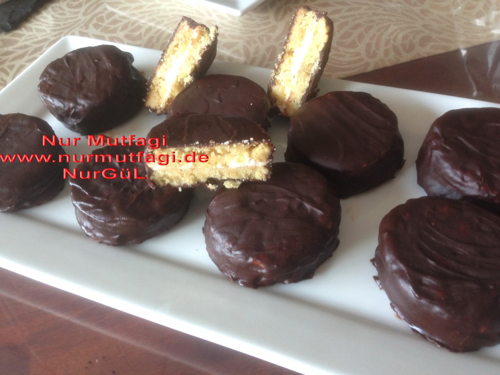 HALLEY KURABIYE marshmallow nasil yapilir Nur Mutfağı