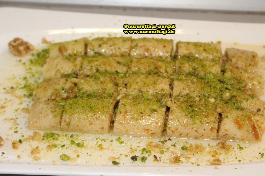 Şıllık tatlısı nasıl yapılır tarifi Şanlıurfa yöresinden,Taş ekmek ...